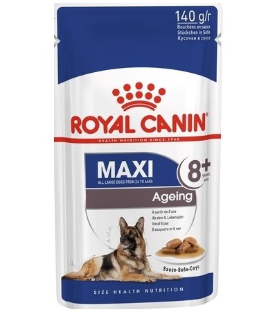 MAXI AGEING 8+ GRAVY 10 X 140 G - haf-haf.am