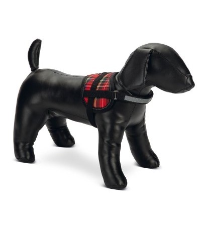 Beeztees Մարմնակապ շների համար Մինի՝ շոտլանդական կարմիր 15X26-35 սմ - haf-haf.am