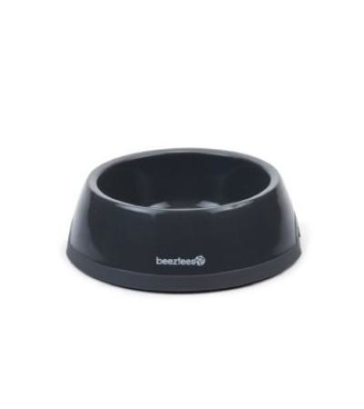 Beeztees Կերաման շների համար՝ պլաստիկից մուգ մոխրագույն 1,25 լ - haf-haf.am