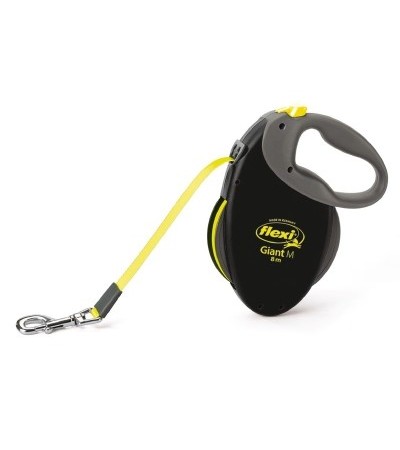 Beeztees Կառավարվող թոկ շների համար Flexi Giant սև՝ ժապավենով չափսը M 8 մ - haf-haf.am