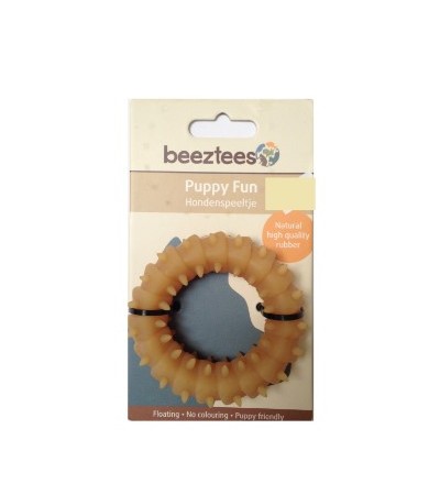 Beeztees Խաղալիք շան ձագերի համար բնական հումքից օղակ 8 սմ - haf-haf.am