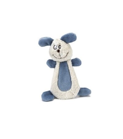 Beeztees Խաղալիք շների համար՝ փափուկ նապաստակ սպիտակ-կապույտ 15 սմ - haf-haf.am