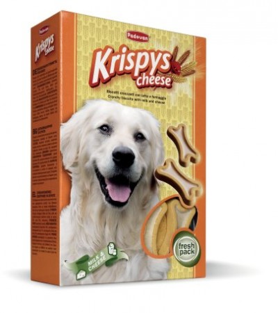 Padovan Cookies Krispys cheese Չորաբլիթ կաթով և պանրով 1կգ - haf-haf.am