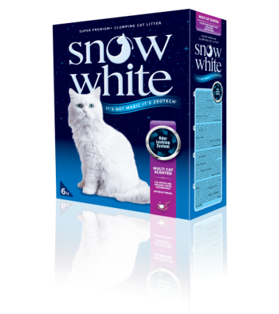 Snow White Multi Cat Scented 12lt - haf-haf.am