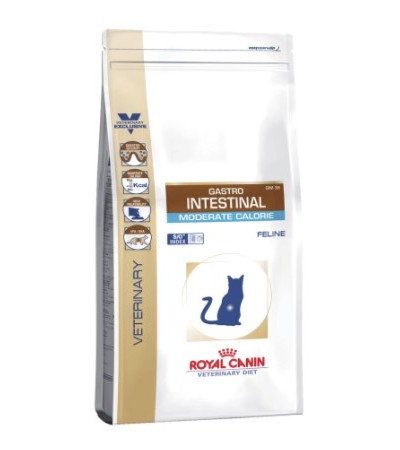 CAT GASTRO INTESTINAL MODERATE CALORIE 400 G - haf-haf.am