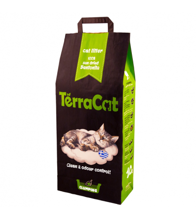 TerraCat Feline Flavourless բնական լցոնիչ 10 կգ - haf-haf.am