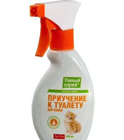 Аpi San Api-San Խելացի սփրեյ զուգարանի պատրաստում կատուների համար, 200 մլ - haf-haf.am