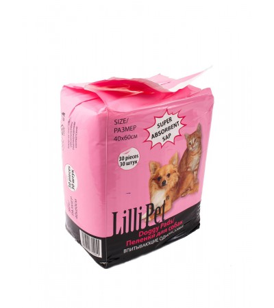 Lilli Pet / հիգիենիկ տակաշոր, 40X60սմ; 30 հատ - haf-haf.am