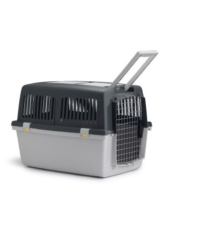 Beeztees Տեղափոխման արկղ պլաստիկից Գուլիվեր մոխրագույն-մուգ մոխրագույն համար 5 - haf-haf.am