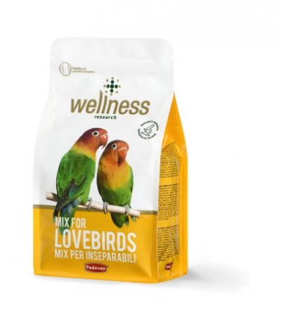 WELLNESS LOVEBIRDS Կեր անբաժան թութակների համար 850գր - haf-haf.am