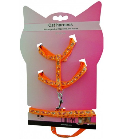 Lilli Pet մարմնակապ18-28 cm նարնջագույն - haf-haf.am